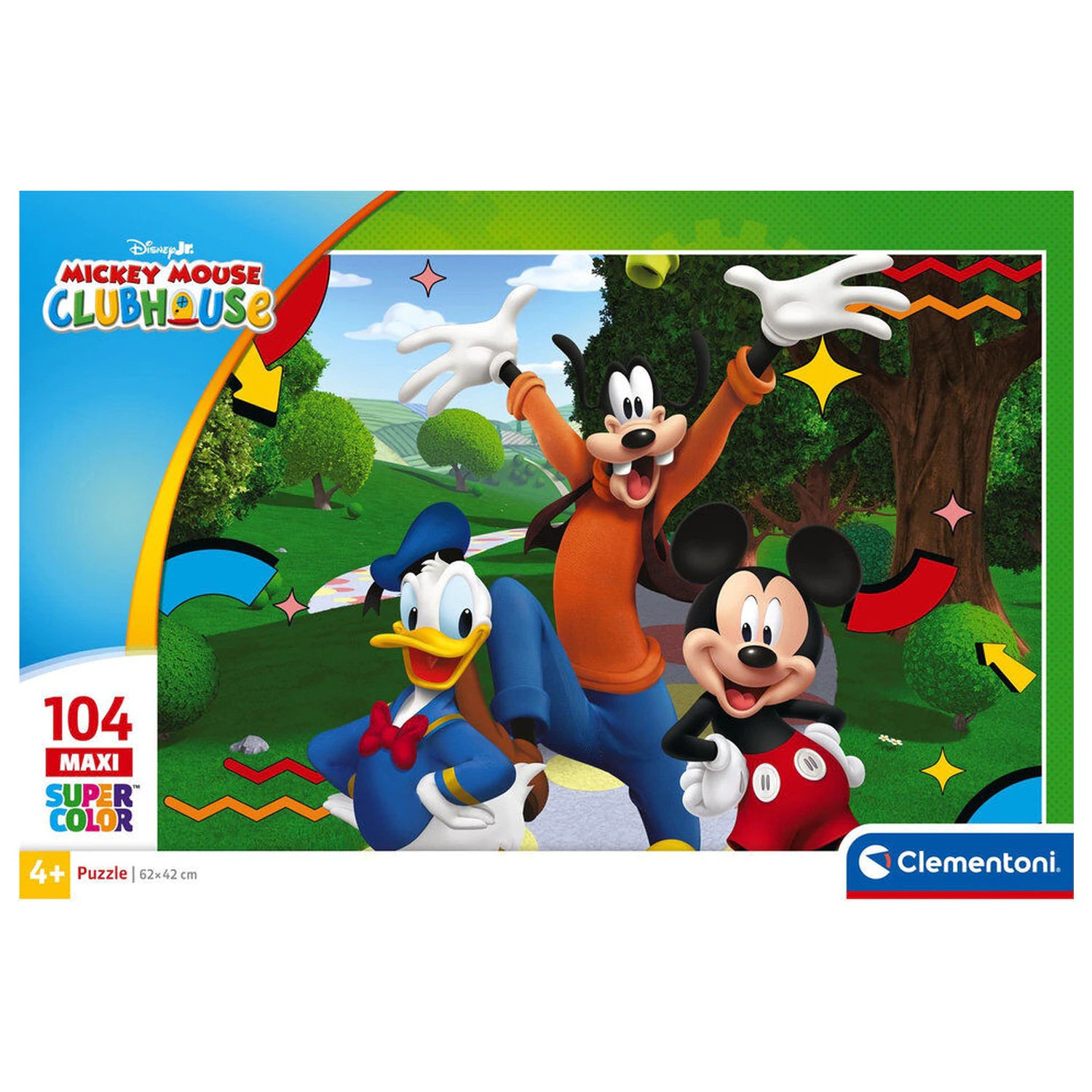 Disney Mickey Maxi-Puzzle 104 Teile Produktfoto