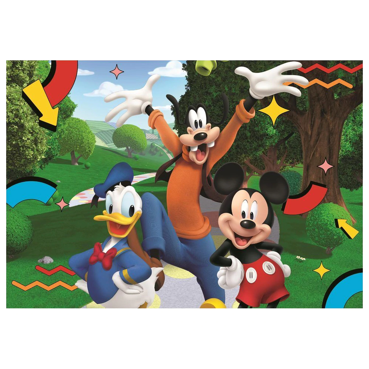 Disney Mickey Maxi-Puzzle 104 Teile Produktfoto