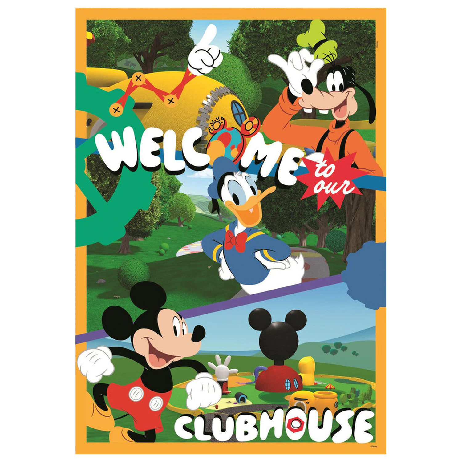 Disney Mickey maxi Puzzle 60 Teile Produktfoto