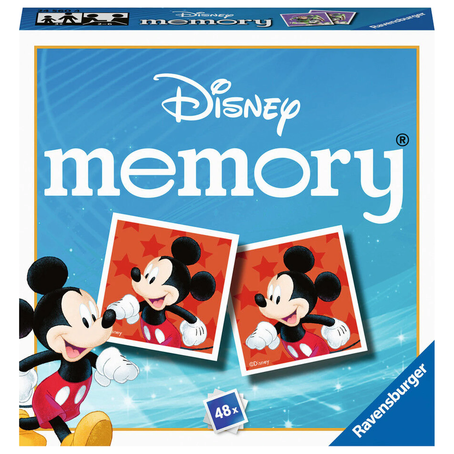 Disney Mickey Taschen Memory Spiel Produktfoto