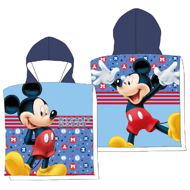 Disney Mickey Microfaser Poncho Strandtuch Produktfoto