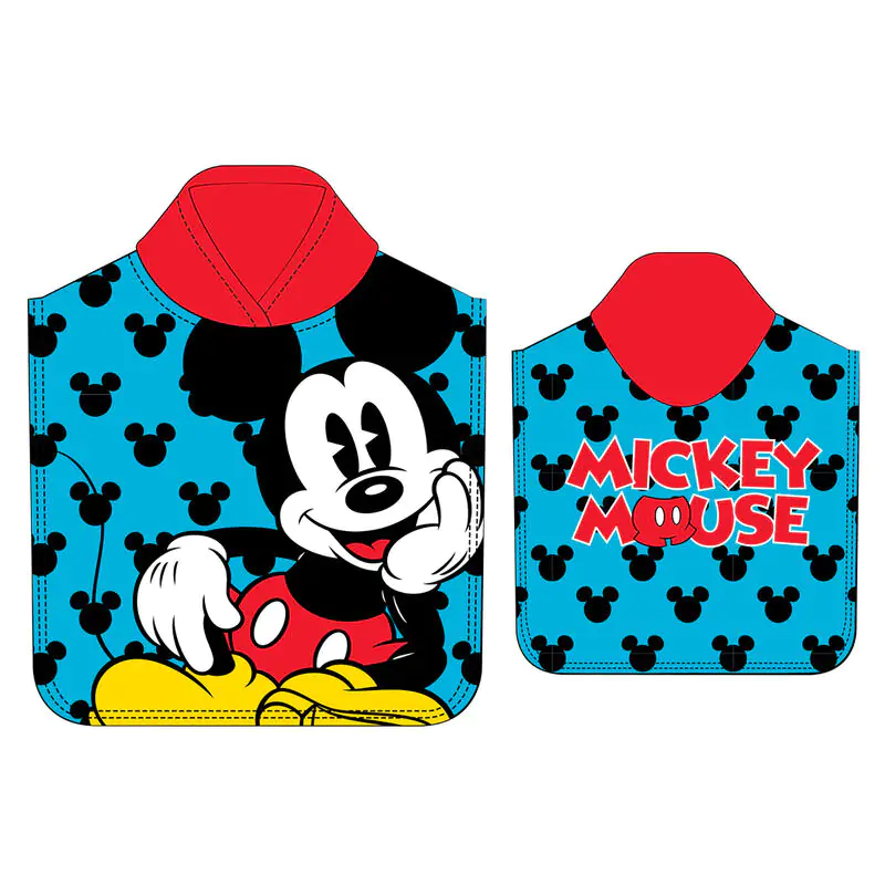 Disney Mickey Microfaser Poncho Handtuch Produktfoto