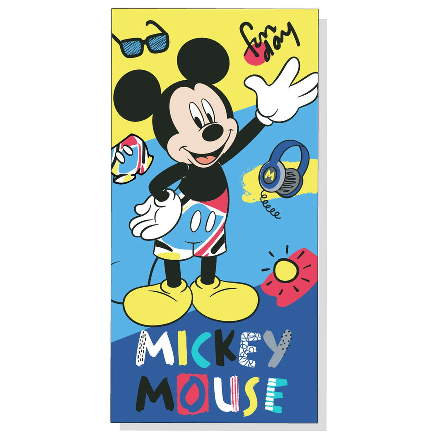 Disney Mickey Mikrofaser Strandtuch Produktfoto