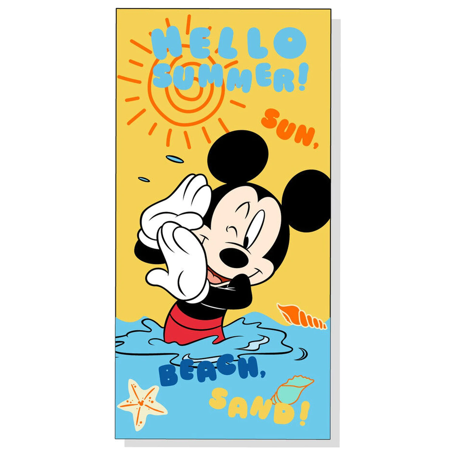 Disney Mickey Mikrofasertuch Strandtuch Produktfoto