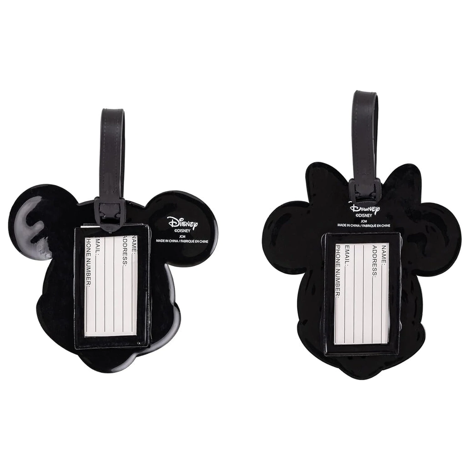 Disney Mickey & Minnie Set von 2 Gepäckanhängern Produktfoto