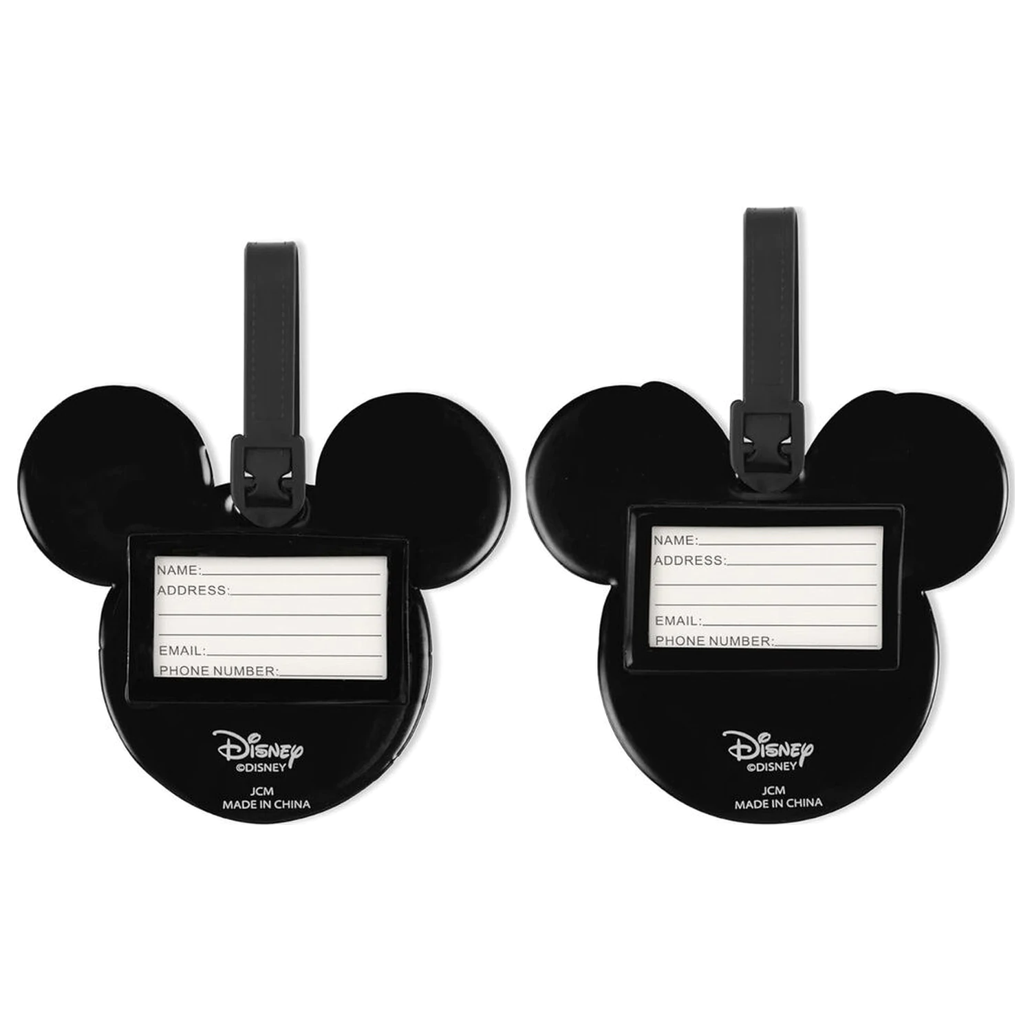 Disney Mickey & Minnie Set von 2 Gepäckanhänger Produktfoto
