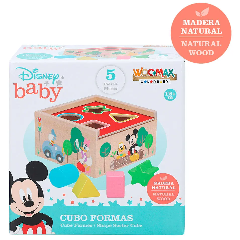 Disney Mickey Minnie Holzwürfel Formen Produktfoto