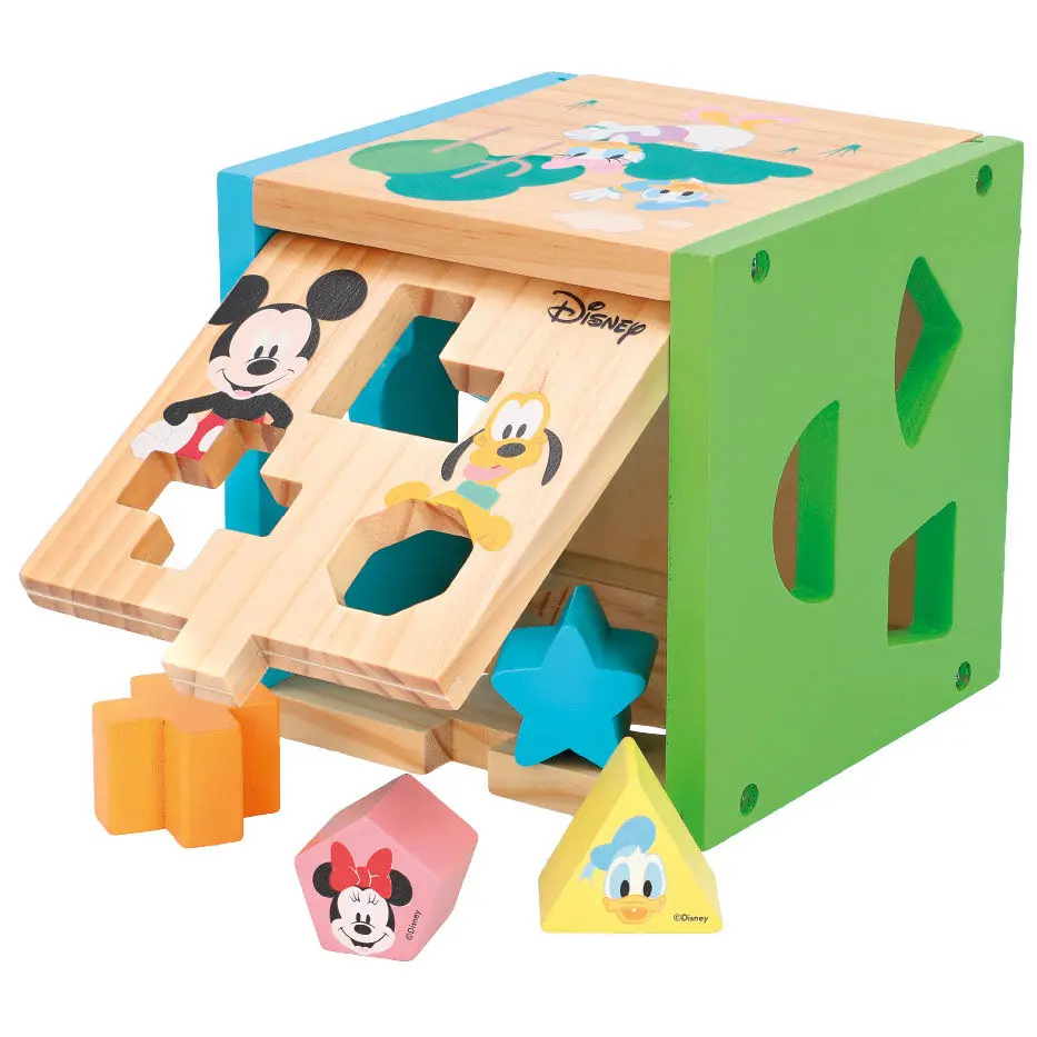 Disney Mickey Minnie Holzwürfel Formen Produktfoto