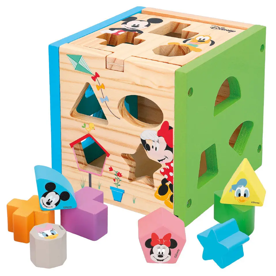 Disney Mickey Minnie Holzwürfel Formen Produktfoto