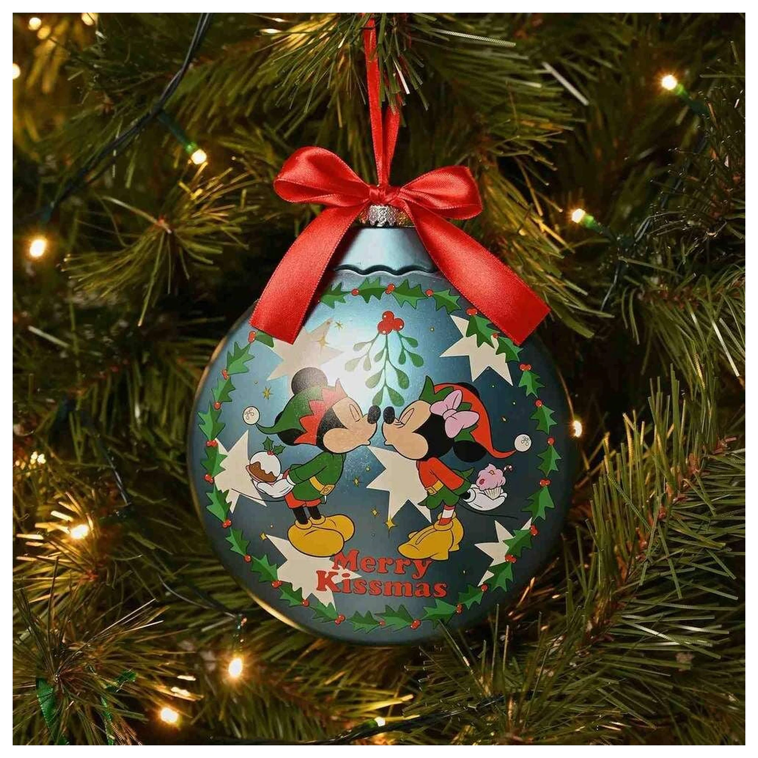 Disney Mickey & Minnie Weihnachtsbaumkugel Produktfoto
