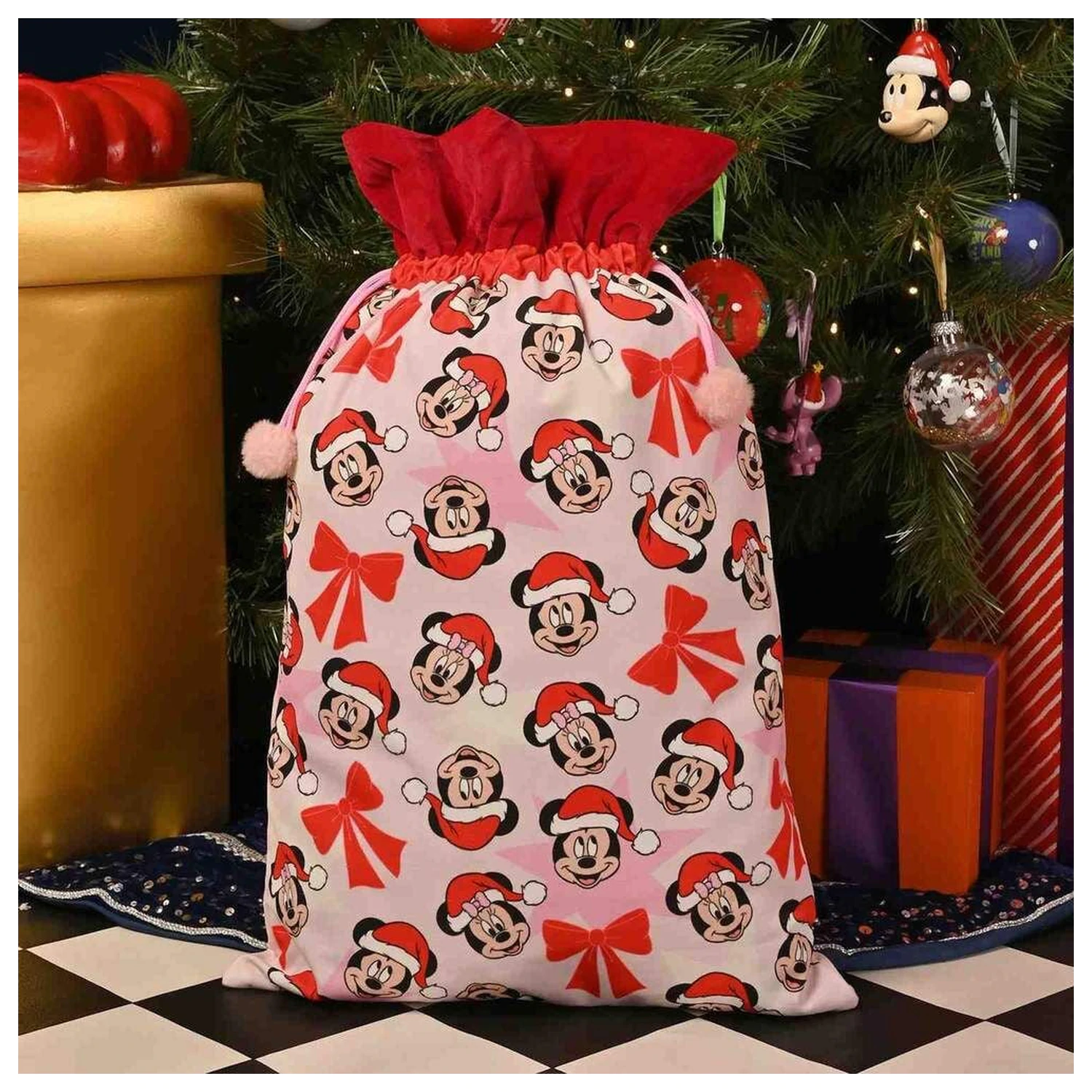 Disney Mickey & Minnie Weihnachts-Sack Produktfoto