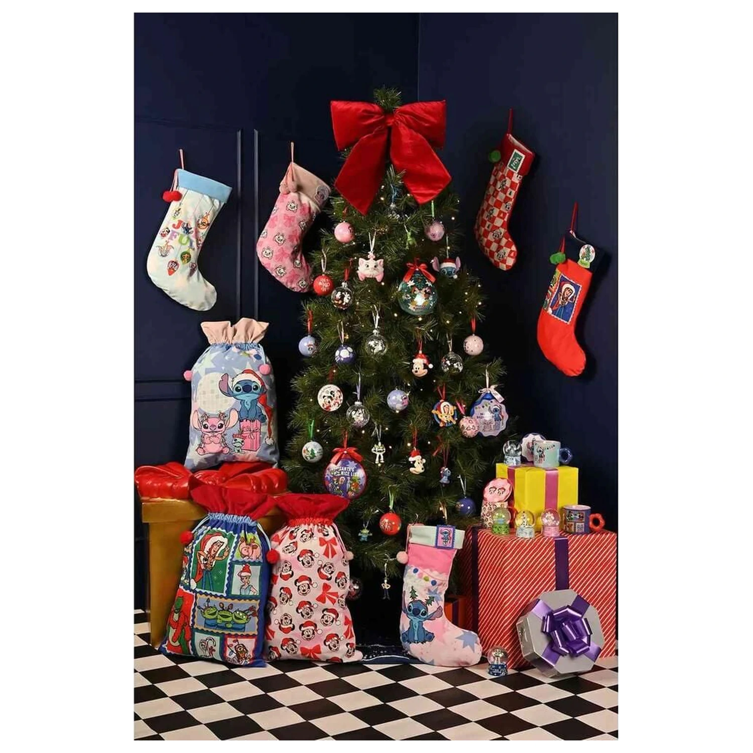Disney Mickey & Minnie Weihnachts-Sack Produktfoto