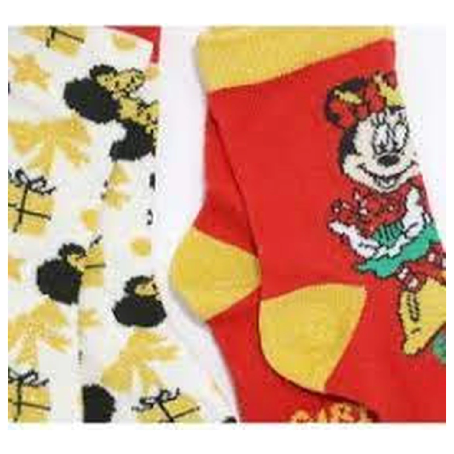 Disney Mickey, Minnie Überraschung Weihnachten Kindersocken 27/30 Produktfoto