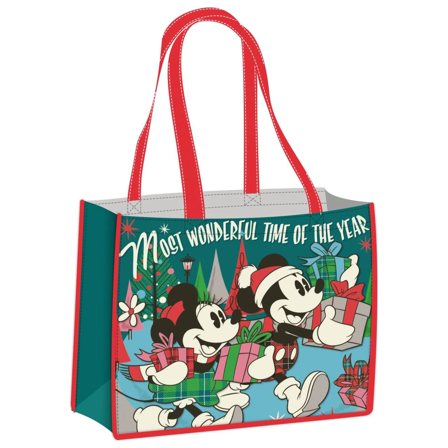 DISNEY Mickey & Minnie "Xmas" Einkaufstasche Produktfoto