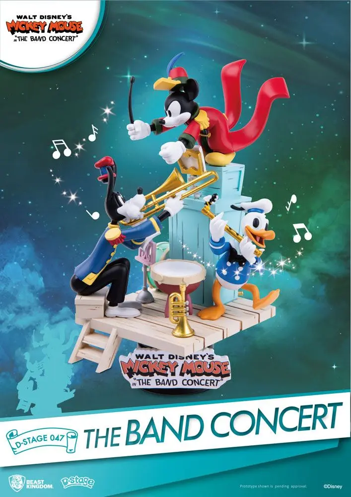Disney Mickey Mouse D-Stage PVC Diorama The Band Concert 15 cm Produktfoto
