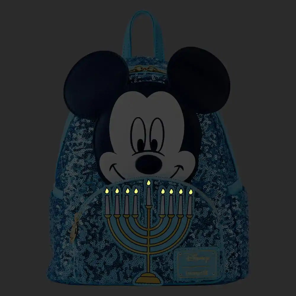 Disney by Loungefly Rucksack Mickey Mouse Happy Hanukkah Menorah termékfotó