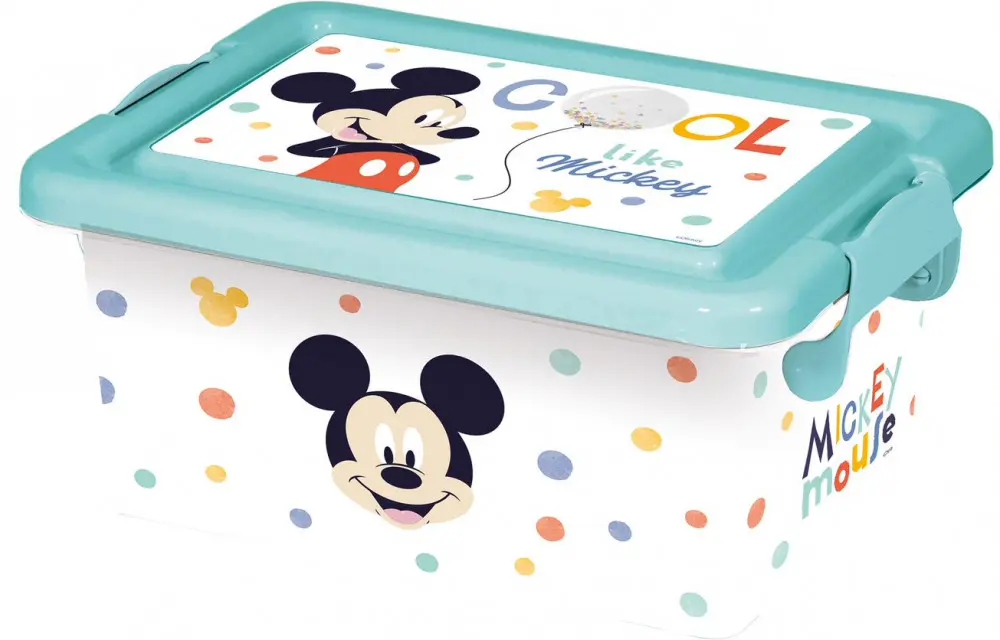 Disney Mickey Kunststoff Aufbewahrungsbox 3,7 L Produktfoto