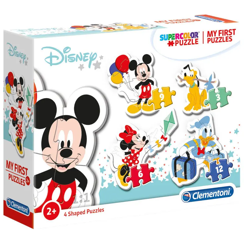 Disney Mickey My First Puzzle 3-6-9-12St Produktfoto