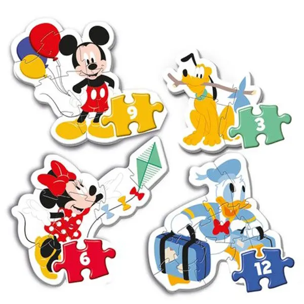 Disney Mickey My First Puzzle 3-6-9-12St Produktfoto