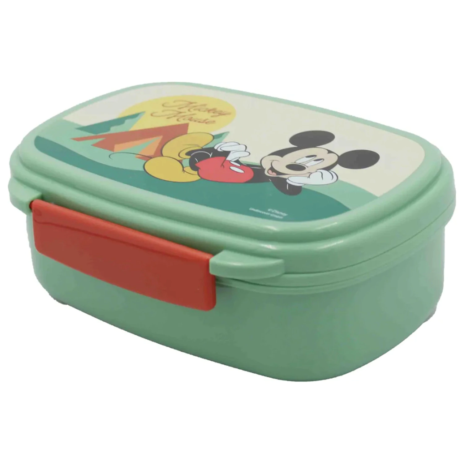 Disney Mickey Nature Brotdose + Besteck-Set Produktfoto