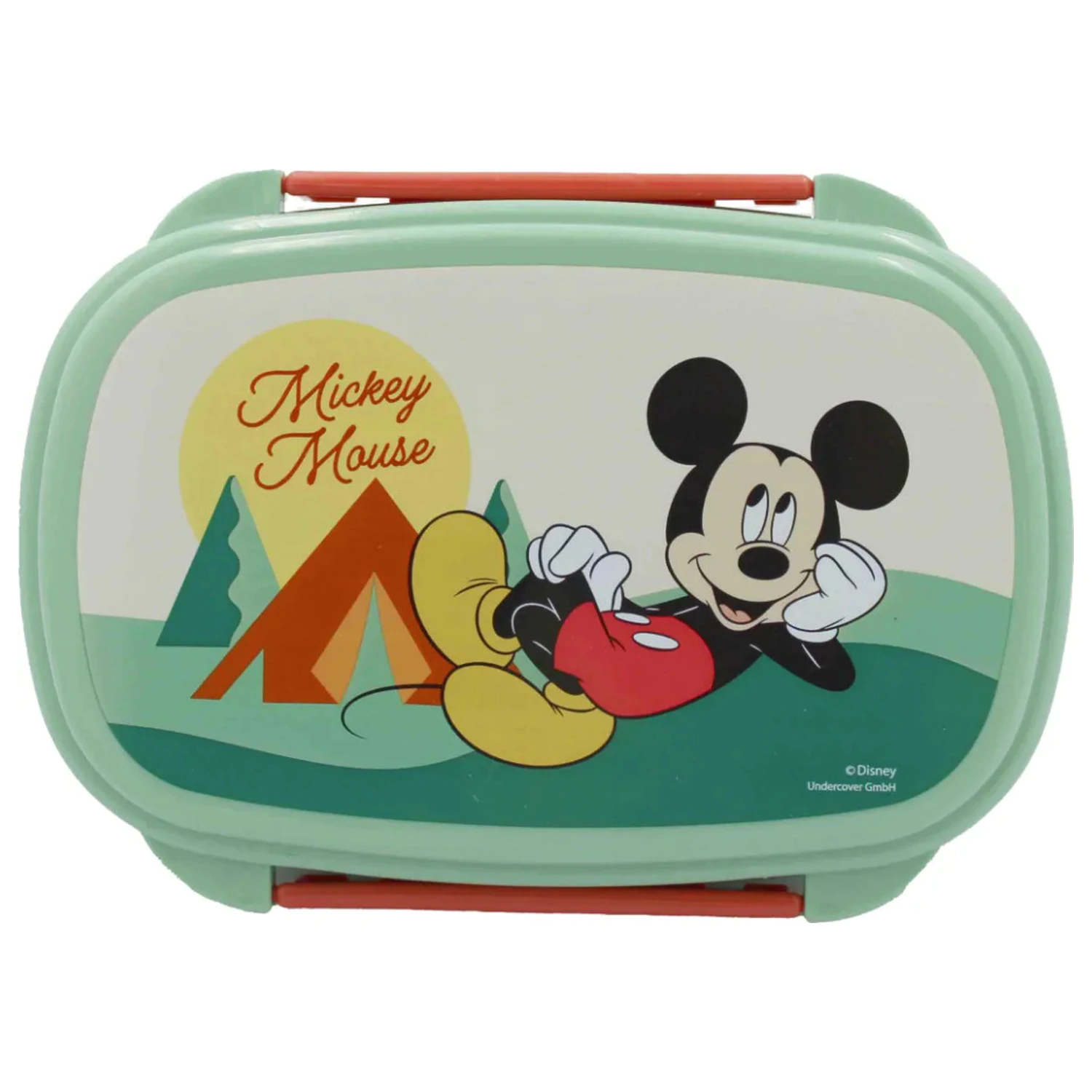 Disney Mickey Nature Brotdose + Besteck-Set Produktfoto
