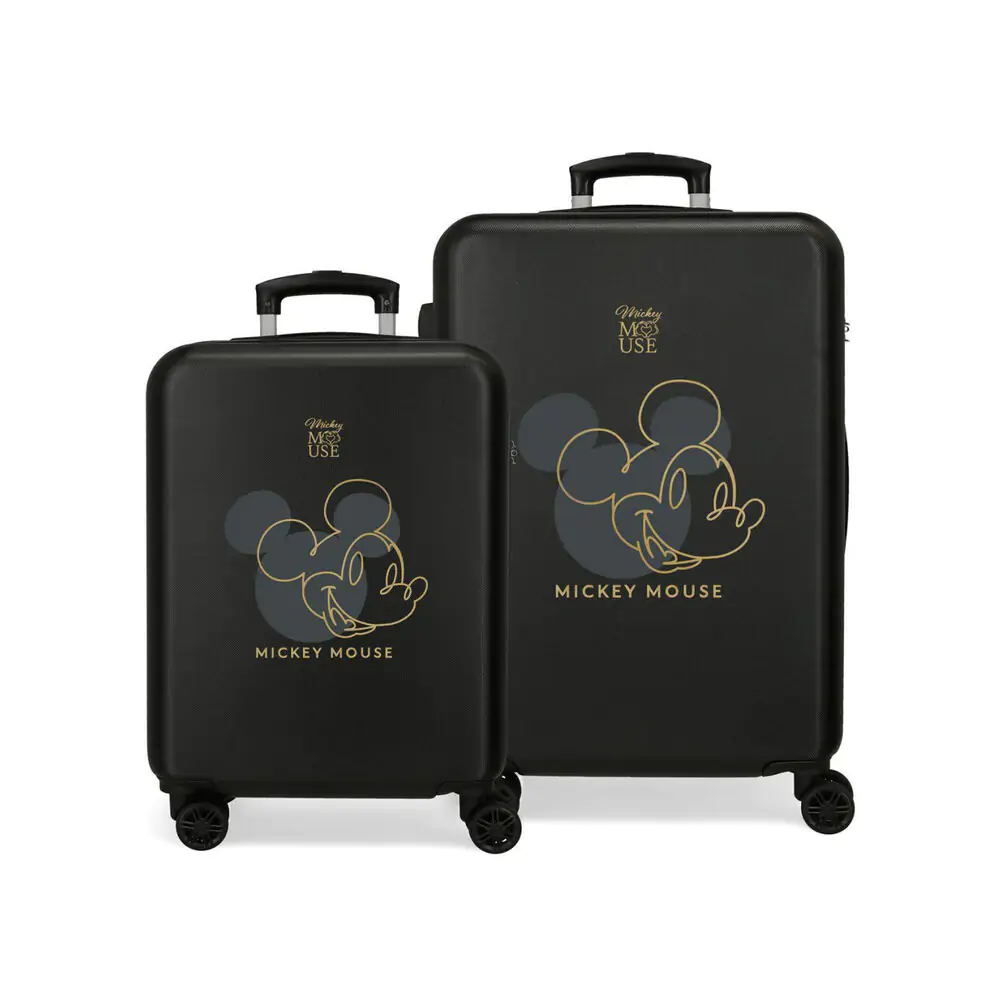 Disney Mickey Outline ABS 2-er Pack Trolley Koffers Produktfoto