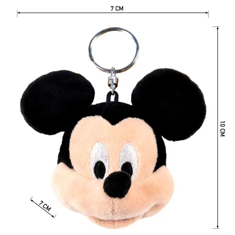 Disney Mickey Plüsch Schlüsselanhänger 11 cm Produktfoto