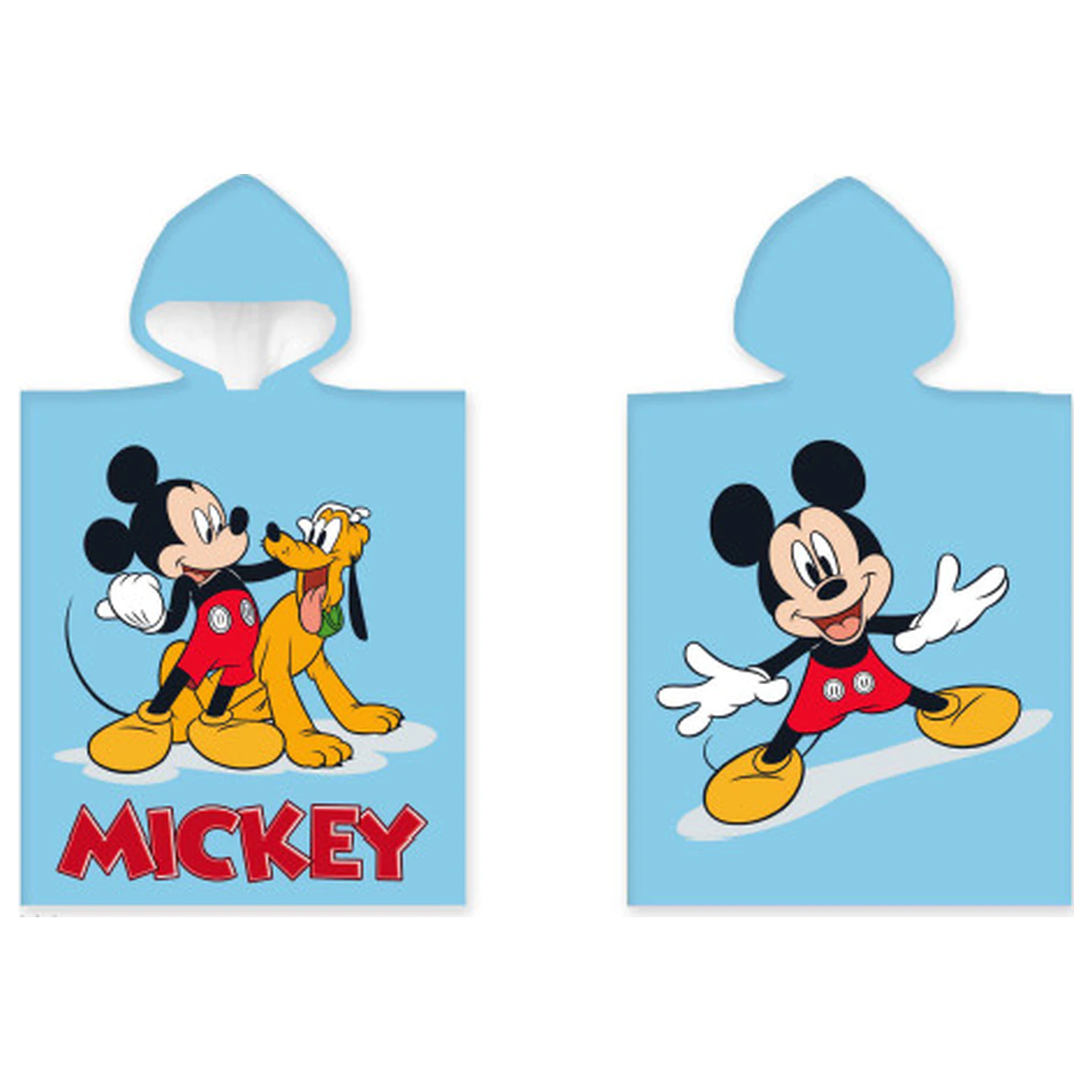 Disney Mickey, Pluto Badetuch Poncho Produktfoto