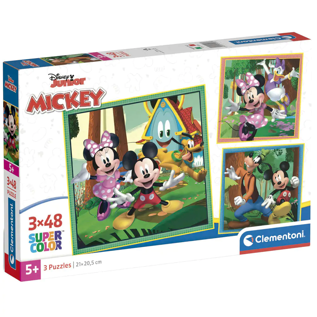 Disney Mickey Puzzle 3x48St Produktfoto