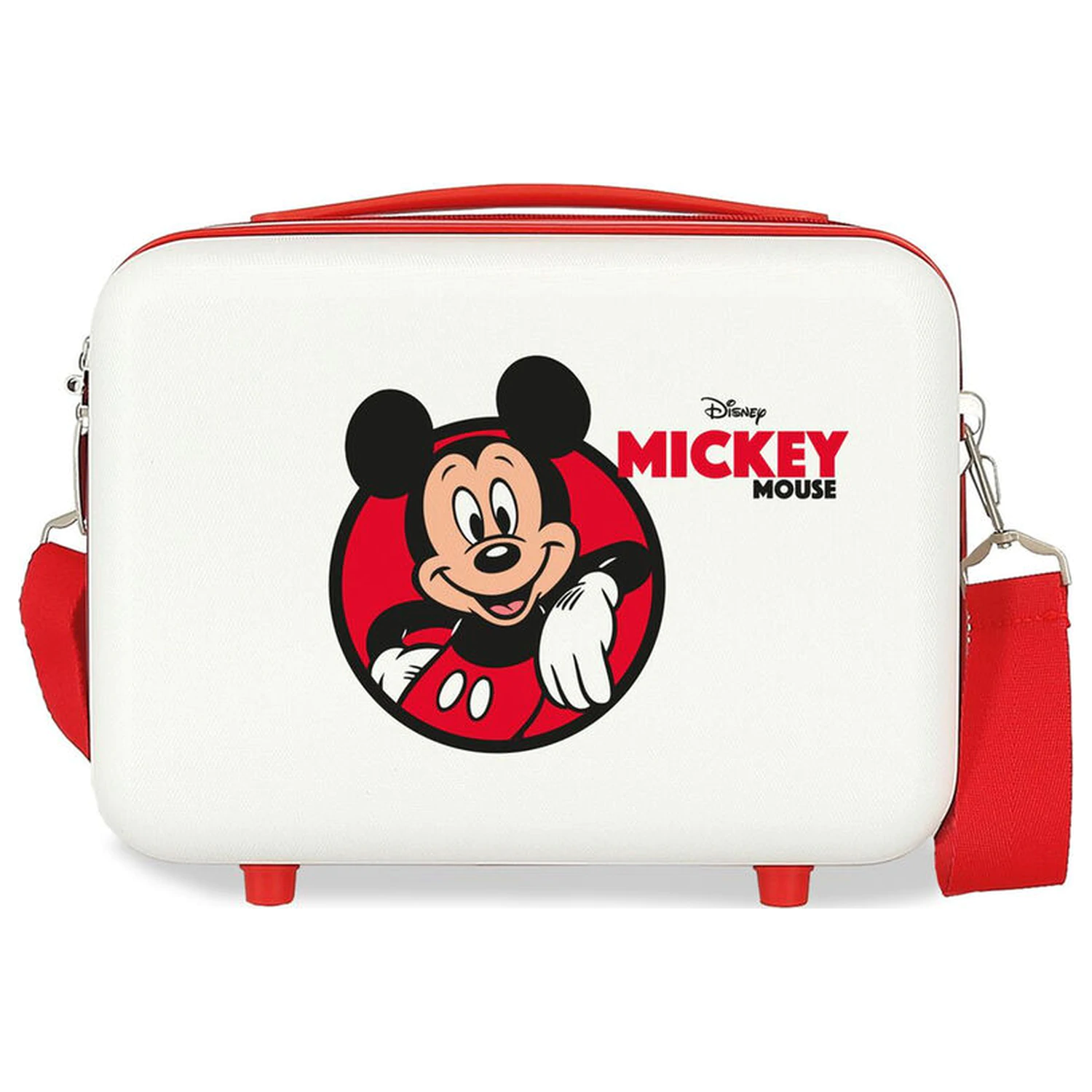 Disney Mickey Roter ABS anpassbarer Beauty Case 29cm Produktfoto