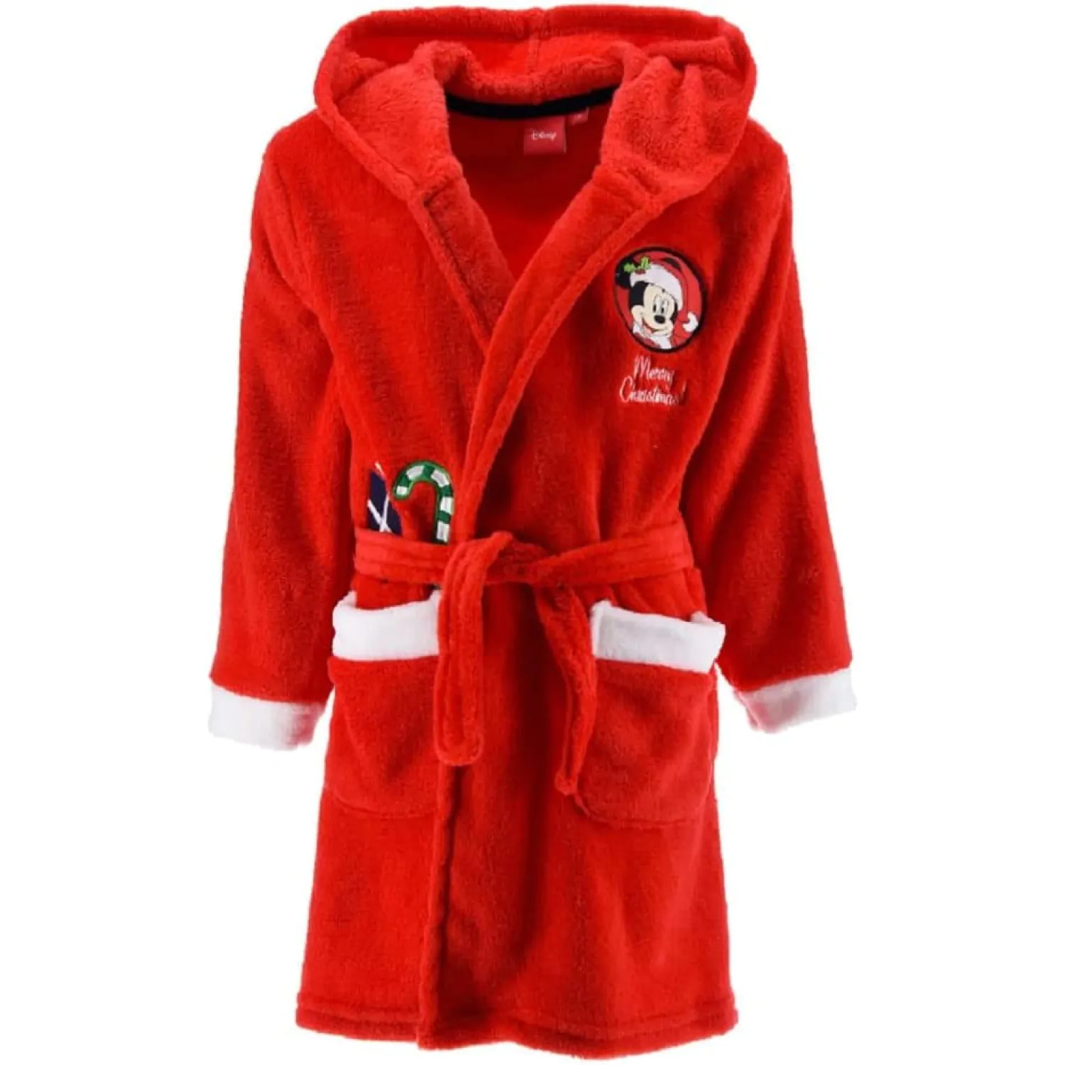 Disney Mickey Rot Weihnachten Kinderrobe Produktfoto