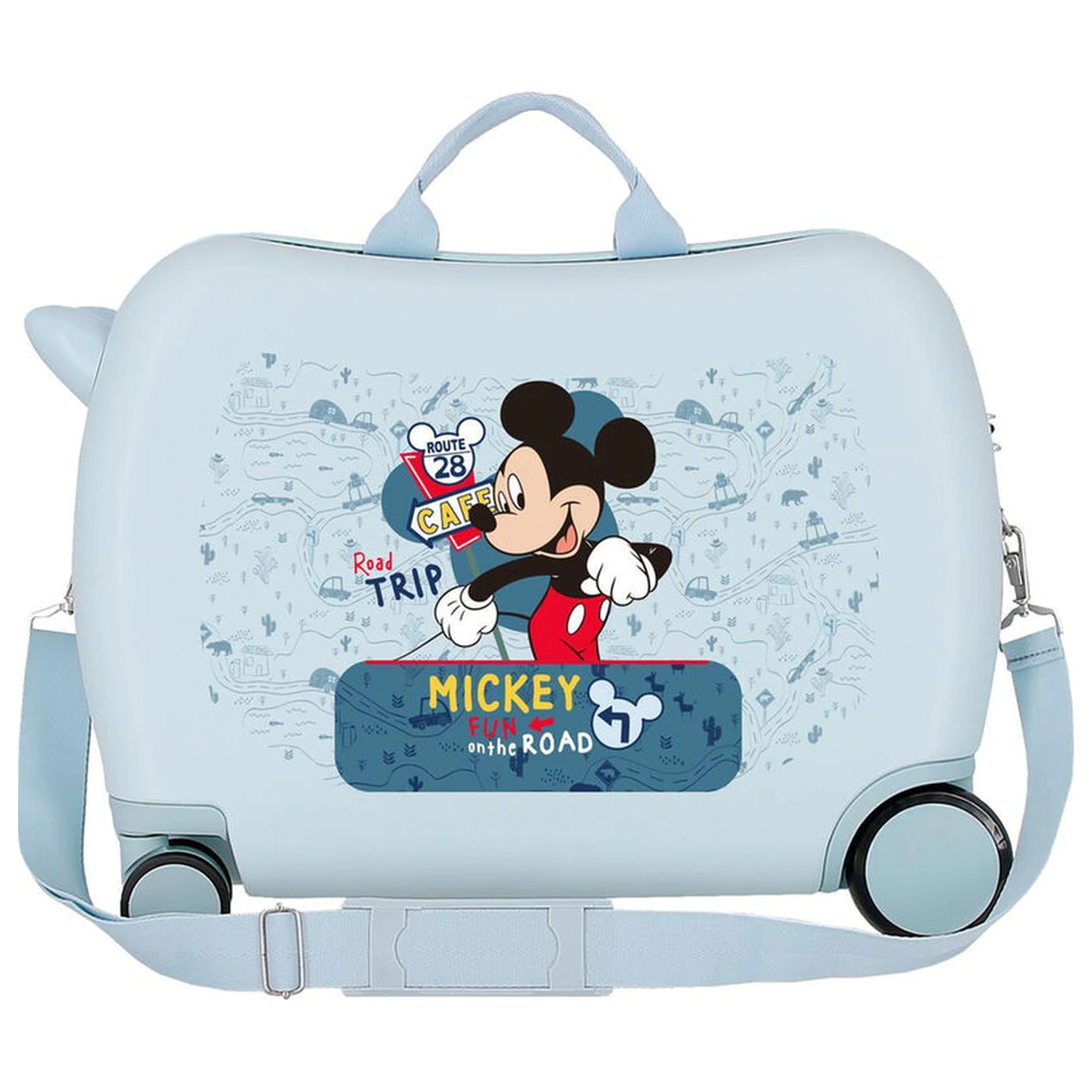 Disney Mickey Road Trip ABS Trolley Koffer 50cm Produktfoto