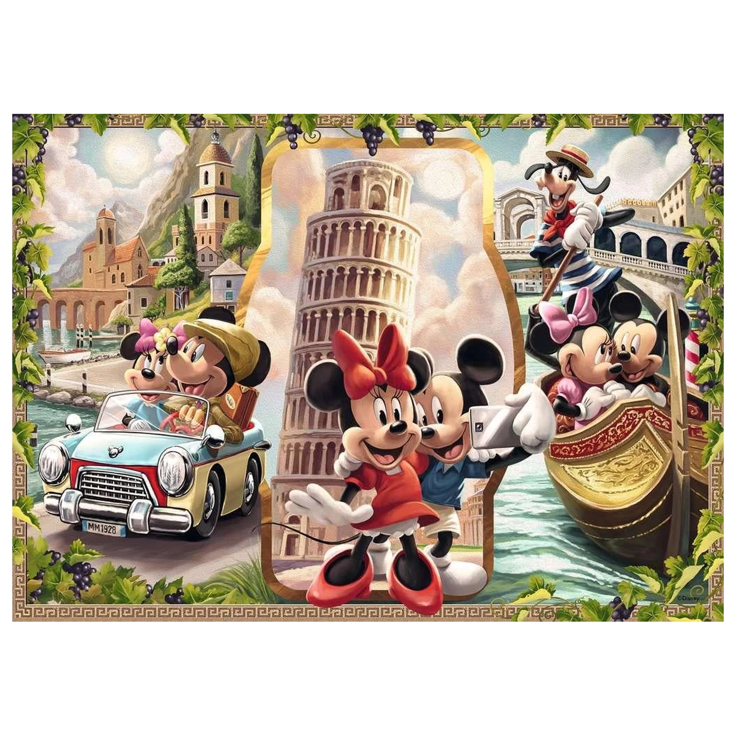 Disney Mickey's Vacation Puzzle 1000 Teile Produktfoto
