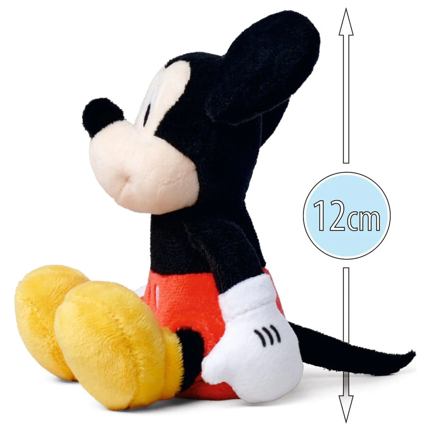 Disney Plüschfigur Mickey Shoulder Rider 12 cm Produktfoto