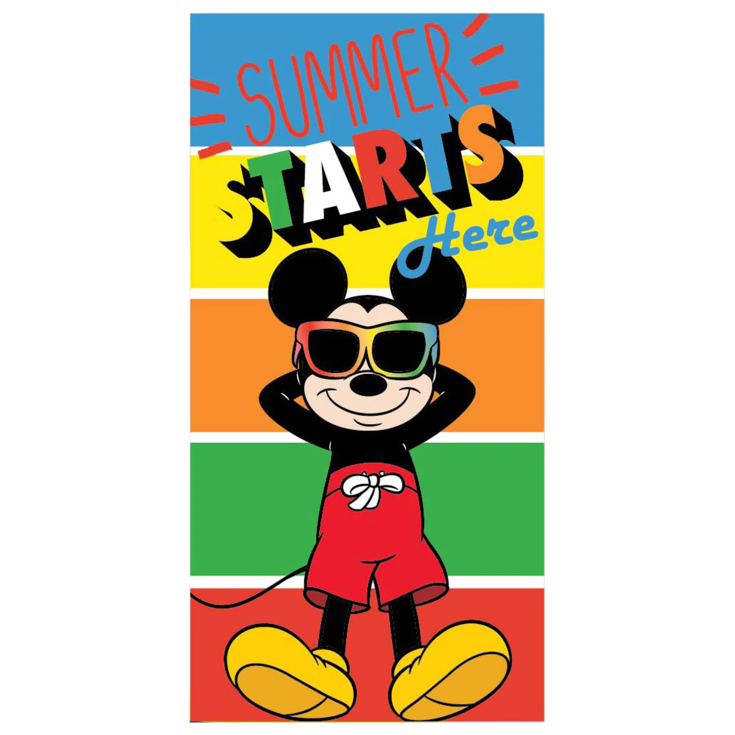 Disney Mickey Starts Handtuch Produktfoto