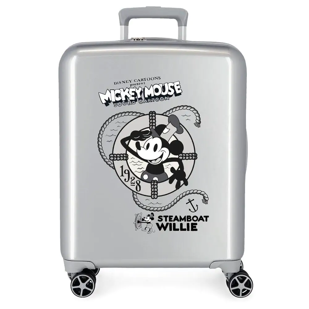 Disney Mickey Steamboad Joyful ABS Trolley Koffer 55cm Produktfoto