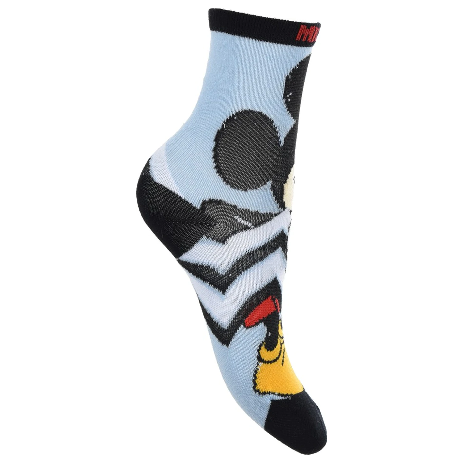 Disney Mickey Stride Rote Kinder Socken 23/26 Produktfoto