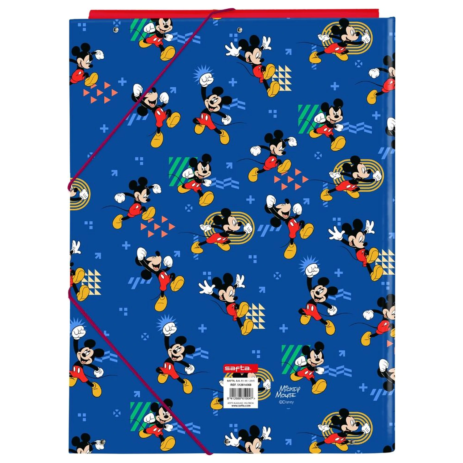 Disney Mickey Today A4 Karton Sammelmappe mit Klappen Produktfoto