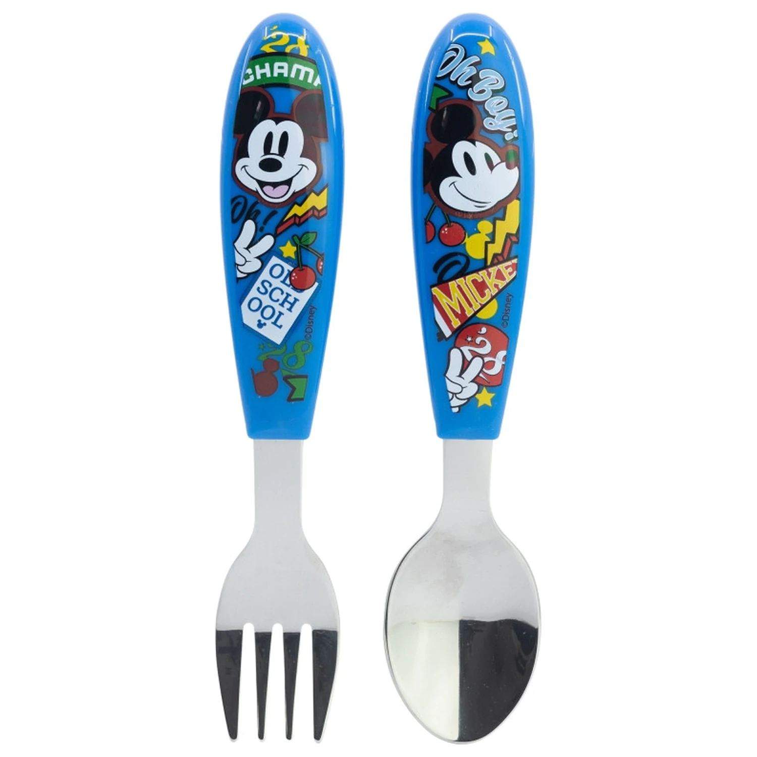 Disney Mickey True Champions Metall Ergo Besteckset - 2-teilig Produktfoto