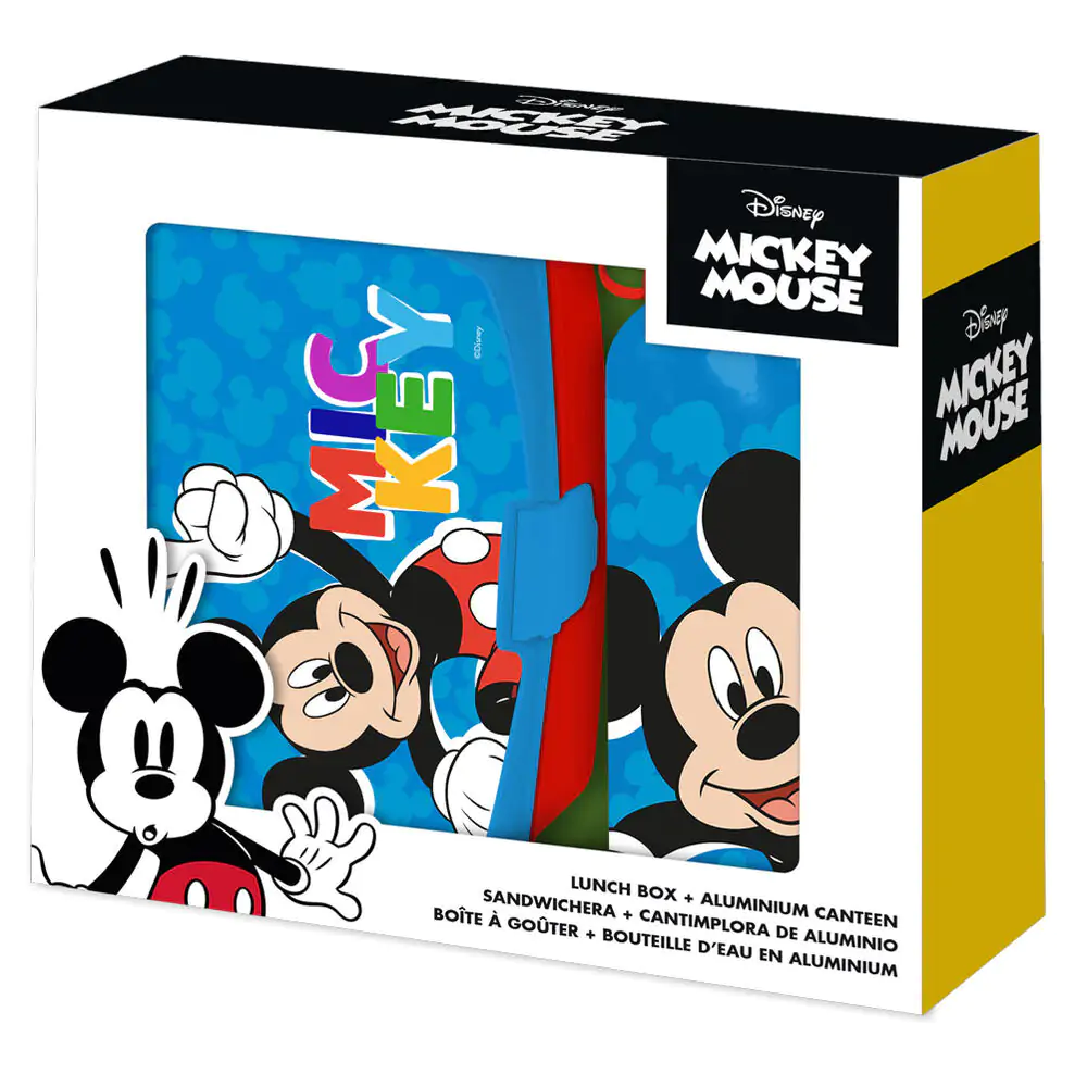 Disney Mickey Lunchbox und Flasche set Produktfoto