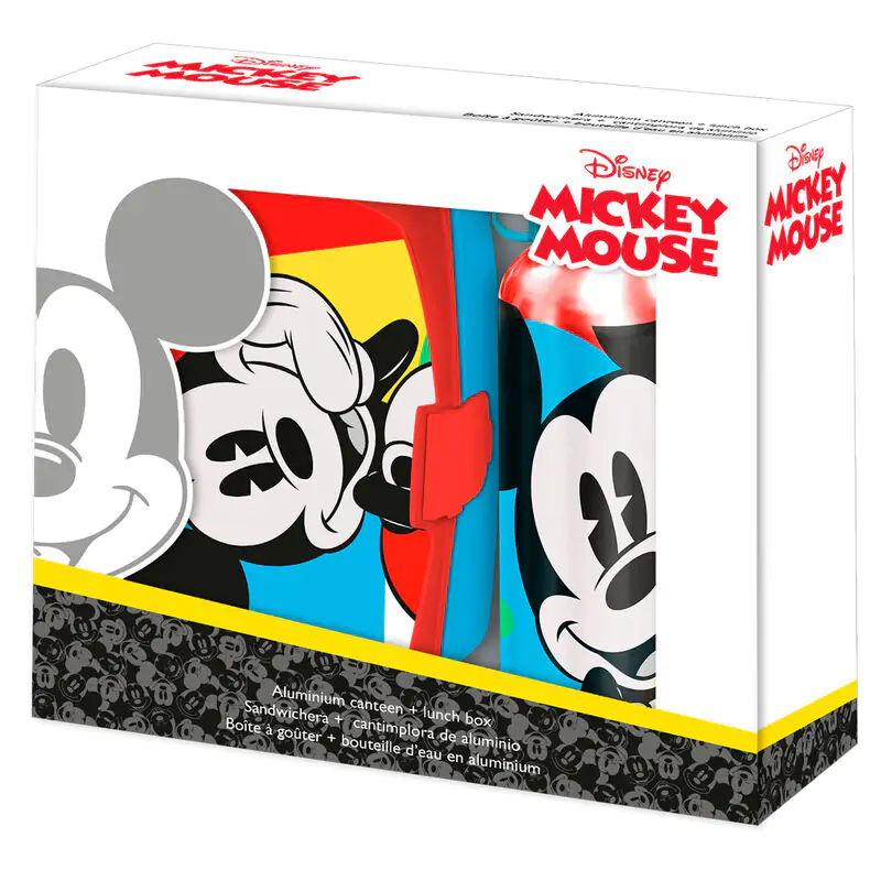 Disney Mickey Lunchbox und Flasche set Produktfoto