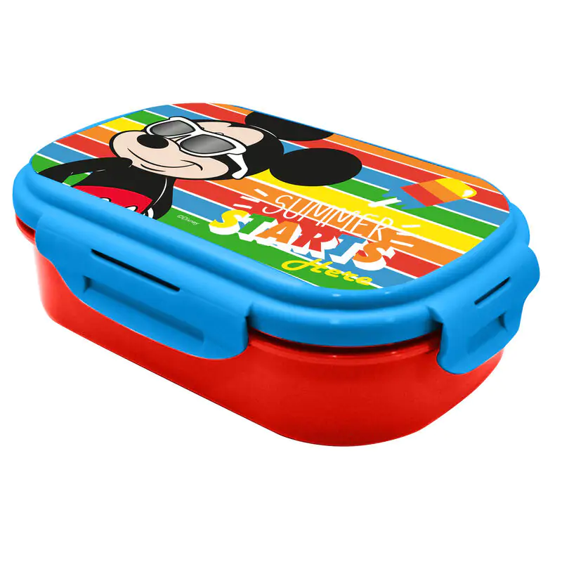 Disney Mickey Lunchbox und Besteckset Produktfoto