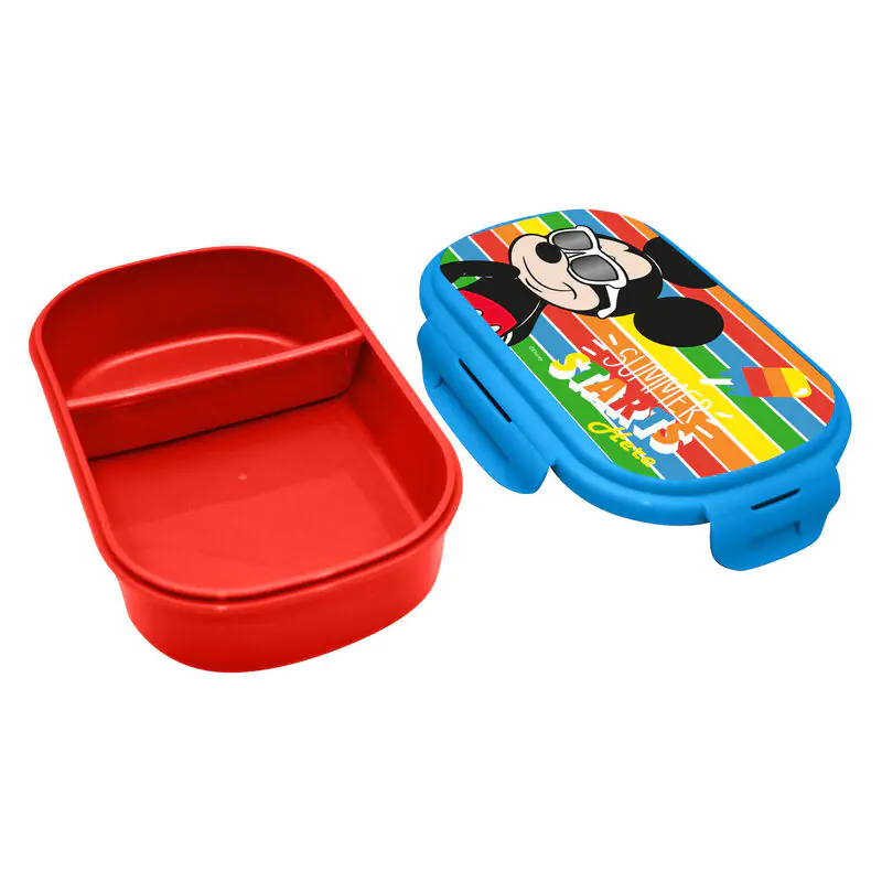 Disney Mickey Lunchbox und Besteckset Produktfoto