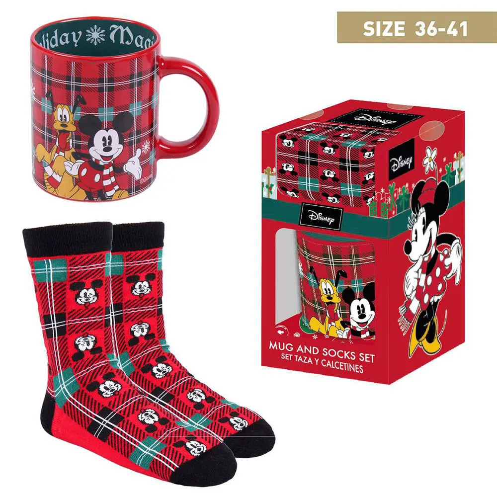 Disney Mickey Socken set + Tasse Produktfoto