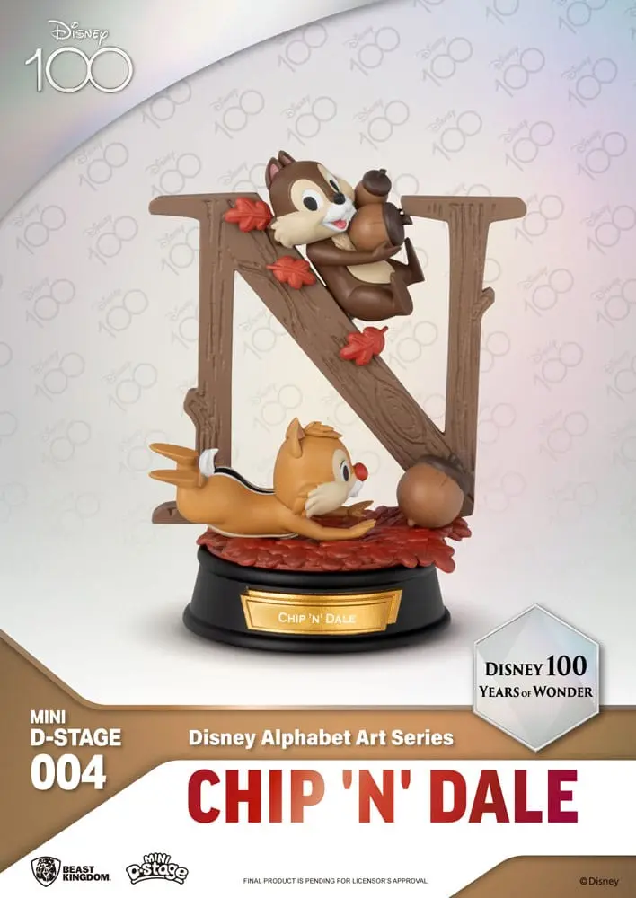 Disney Mini Diorama Stage Statuen 6-er Pack 100 Years of Wonder-Disney Alphabet Art 10 cm termékfotó