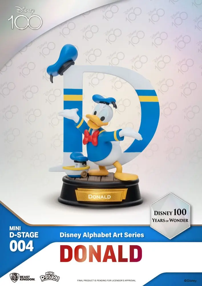 Disney Mini Diorama Stage Statuen 6-er Pack 100 Years of Wonder-Disney Alphabet Art 10 cm termékfotó