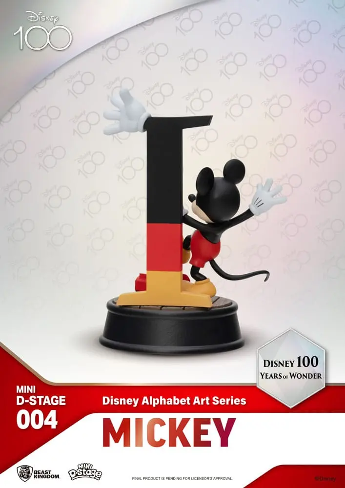 Disney Mini Diorama Stage Statuen 6-er Pack 100 Years of Wonder-Disney Alphabet Art 10 cm termékfotó