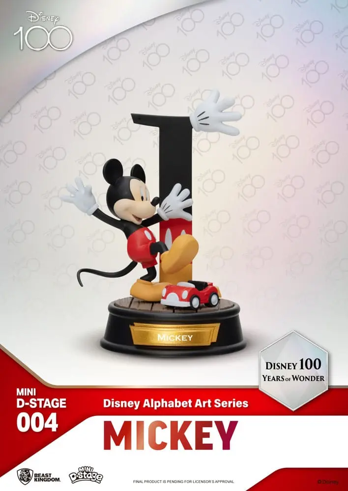 Disney Mini Diorama Stage Statuen 6-er Pack 100 Years of Wonder-Disney Alphabet Art 10 cm termékfotó