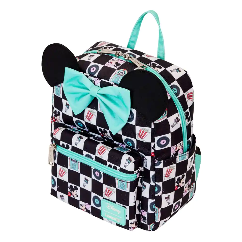 Disney by Loungefly Mini-Rucksack Mickey & Minnie Date Night Diner AOP termékfotó