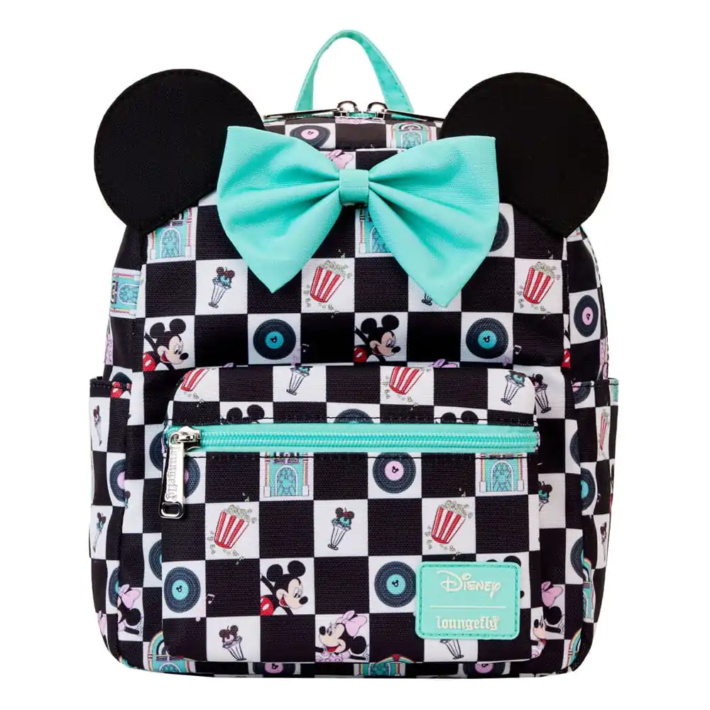 Disney by Loungefly Mini-Rucksack Mickey & Minnie Date Night Diner AOP termékfotó